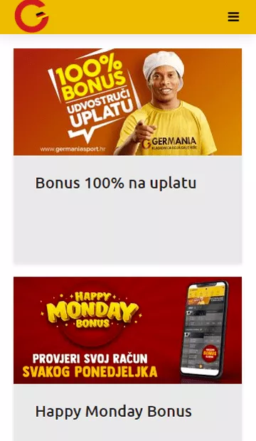 Germania Kladionica Ponuda