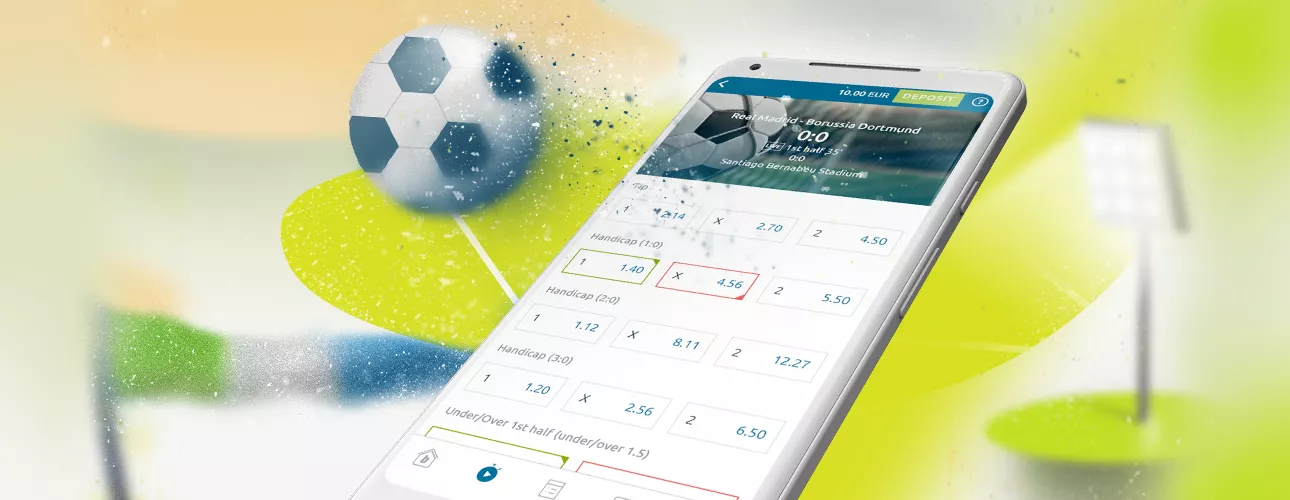 Bet at Home mobilna aplikacija za Android i iOS