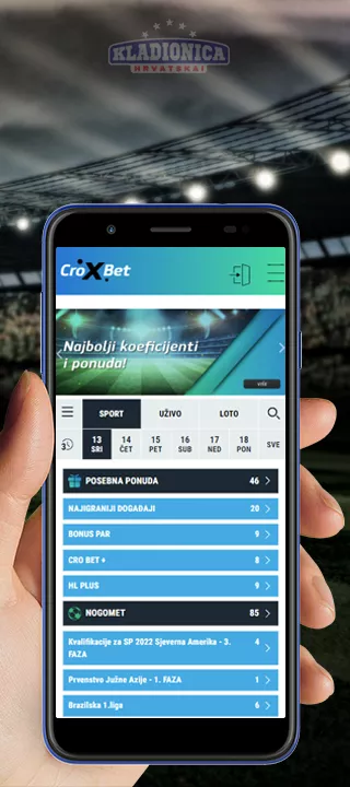 CroBet Registracija Bonus