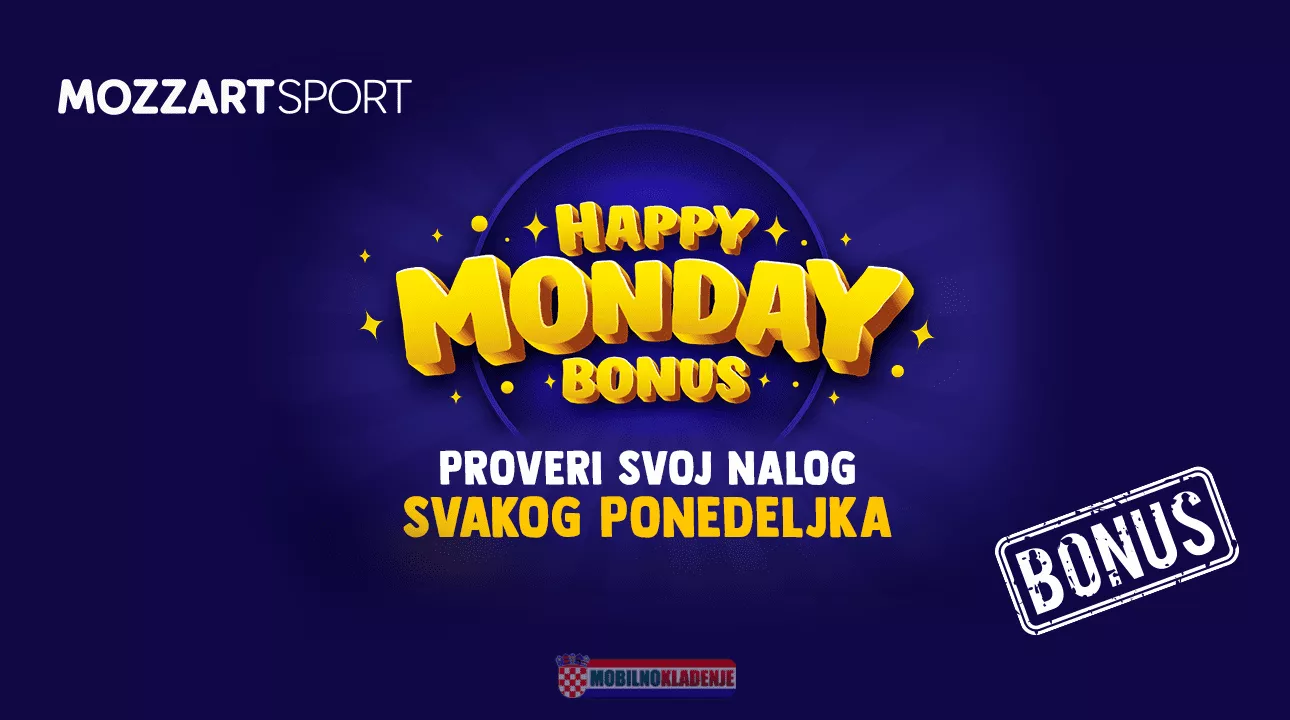 Mozzart Bet Happy Monday Bonus