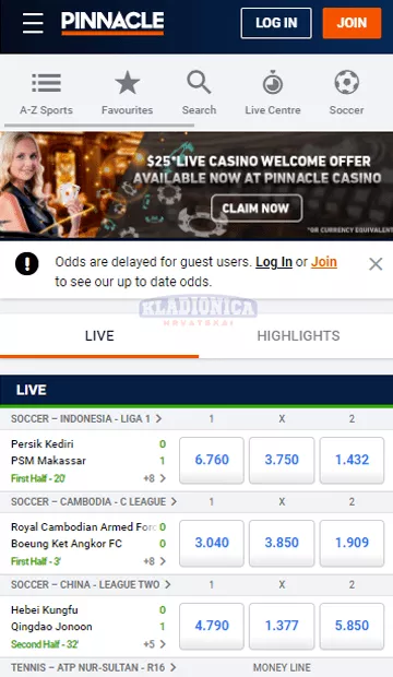 Pinnacle mobilna verzija