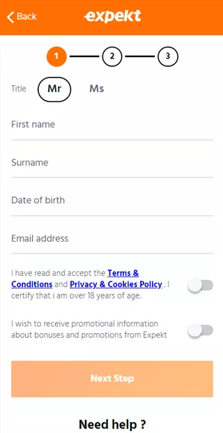 Registracija putem mobilne verzije ili aplikacije Expekt kladionice. Expekt registracija - registracija putem mobilne verzije ili aplikacije.