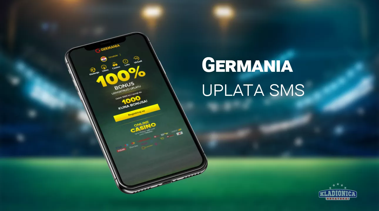 uplata na Germania racun preko sms