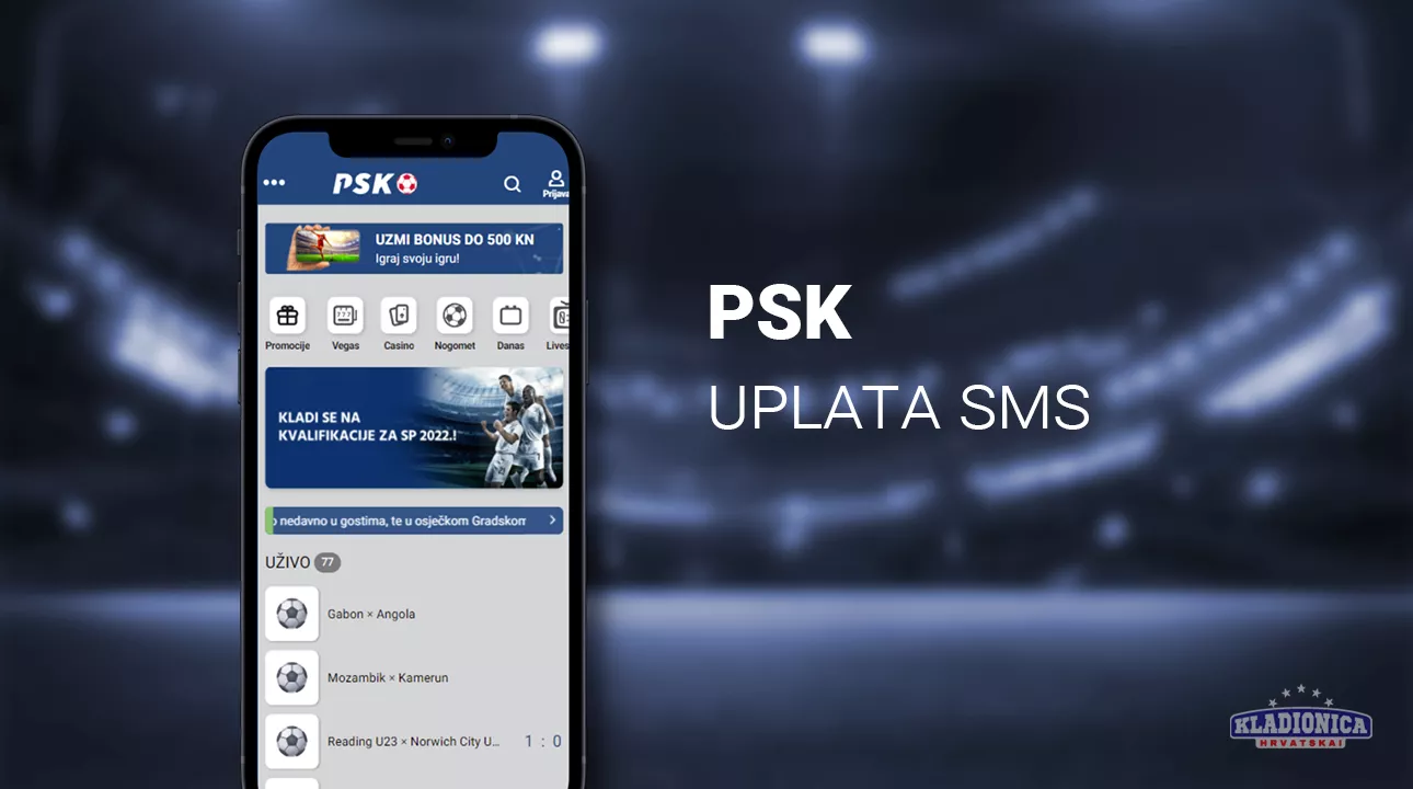 PSK uplata SMS