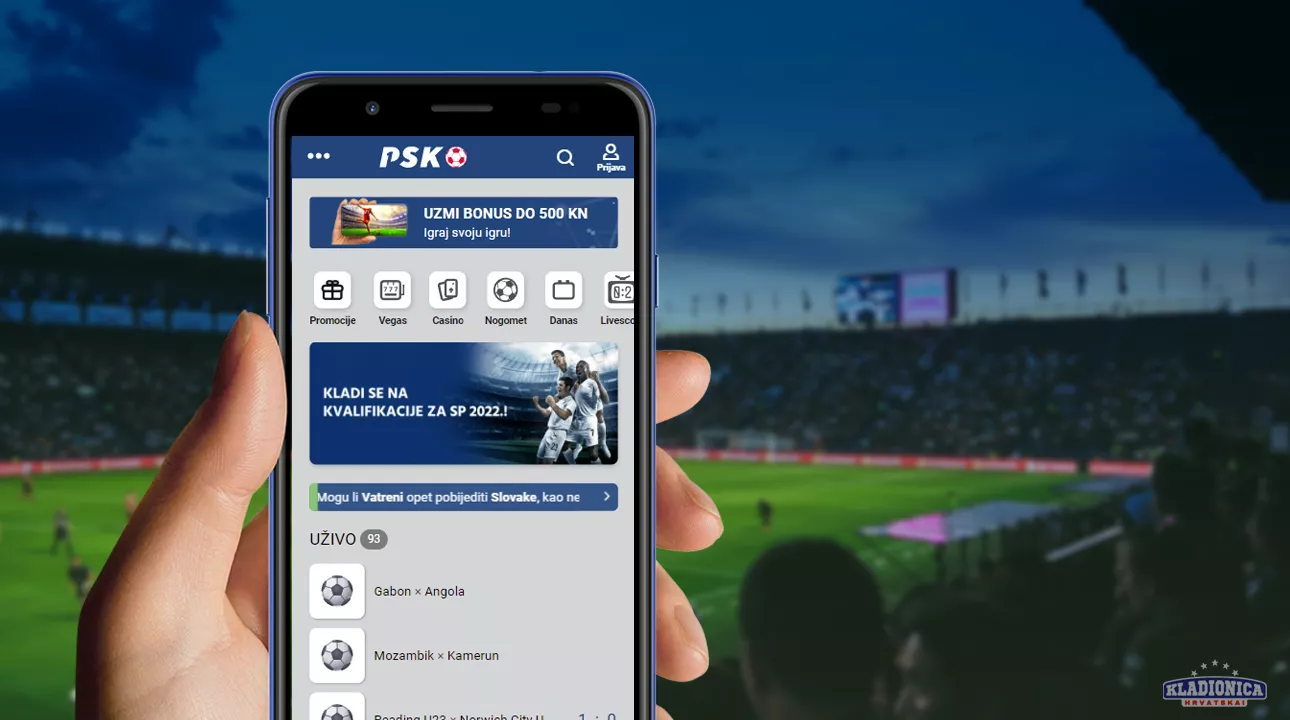 PSK kladionica uplata putem sms