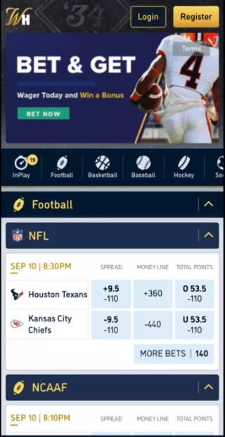 William Hill mobilna aplikacija za Android i iOS