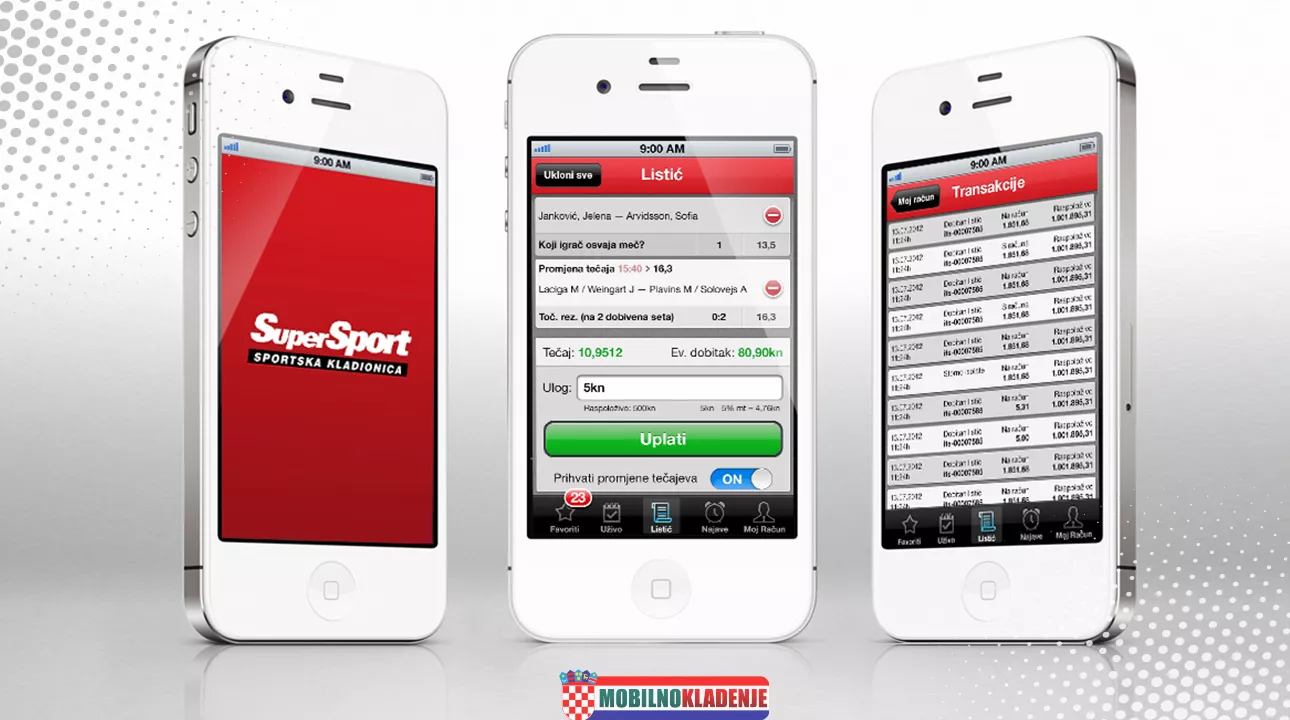 SuperSport mobilna aplikacija